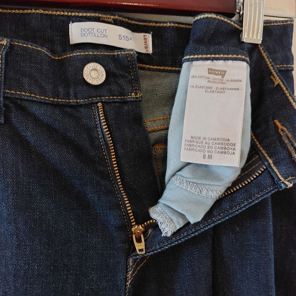 Levis 515 Medium-Dark Wash Jeans - Picture 10 of 11